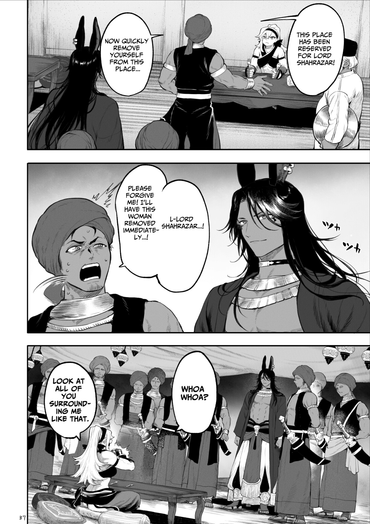 Hentai Manga Comic-Valkyrie and the War! ~Female Fighter Edition~-Read-37